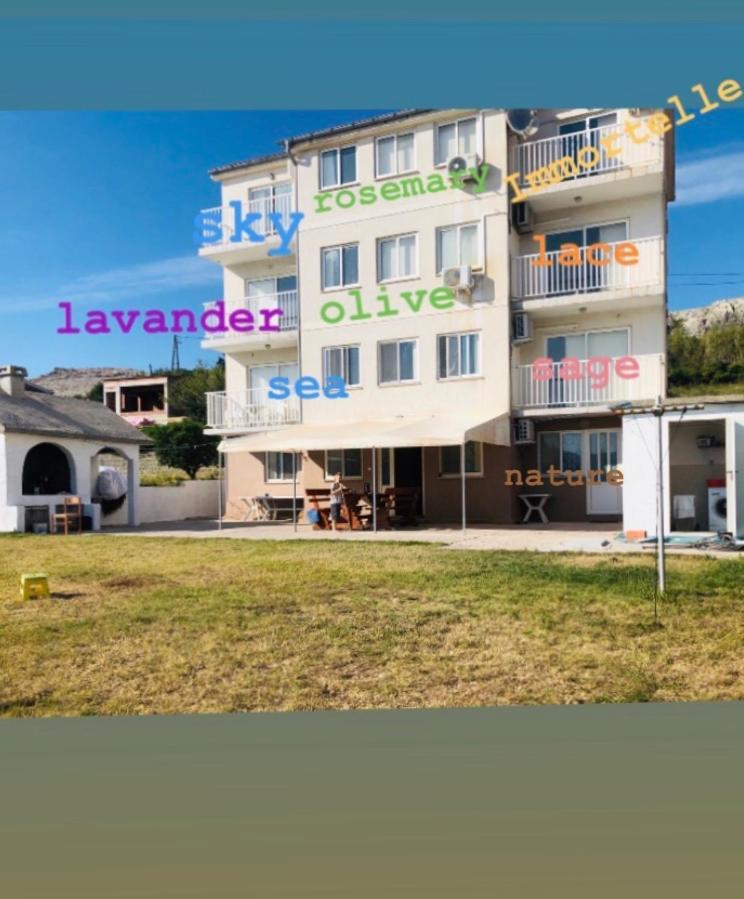 Apartmani Beach Miskovici, Otok Pag Esterno foto