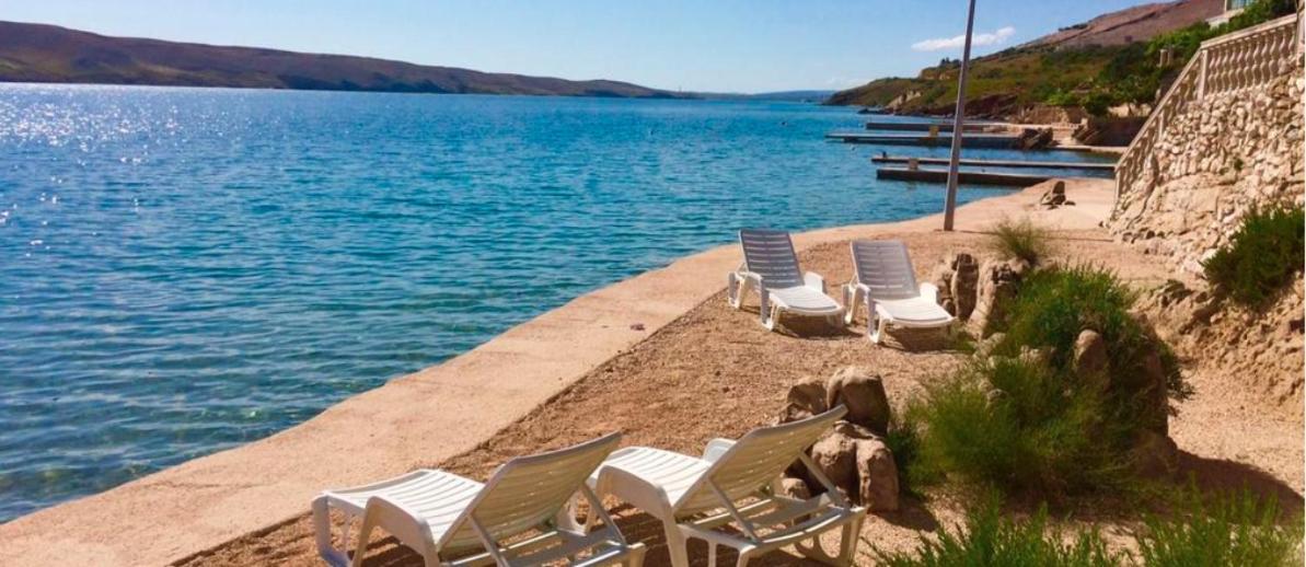 Apartmani Beach Miskovici, Otok Pag Esterno foto